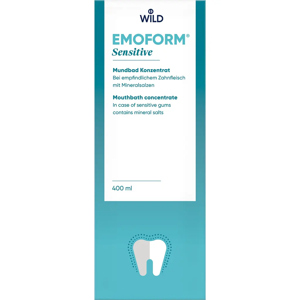 Ополіскувач для ротової порожнини Dr. Wild Emoform Для чутливих зубів концентрат 400 мл - фото 3