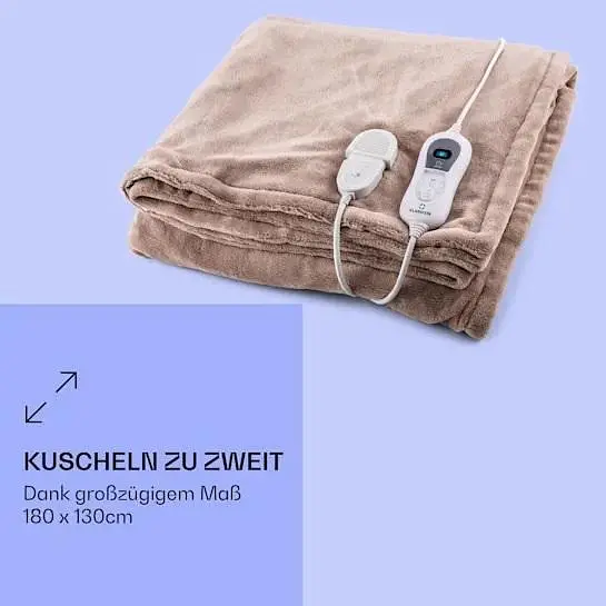 Електроковдра Klarstein Dr.Watson XL 120 Вт (10024006) Бежевий - фото 5