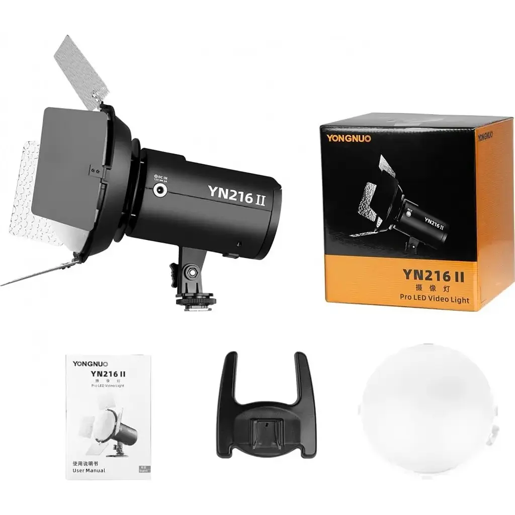 Студийный светильник Yongnuo YN216 II LED Bi-Color 24Вт 2700К-8000К [105589] - фото 6
