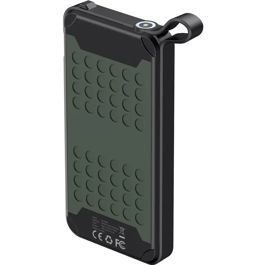 Защищенный повербанк Havit FS214 IP67 Green 10000 mAh (HV-FS214) - фото 5