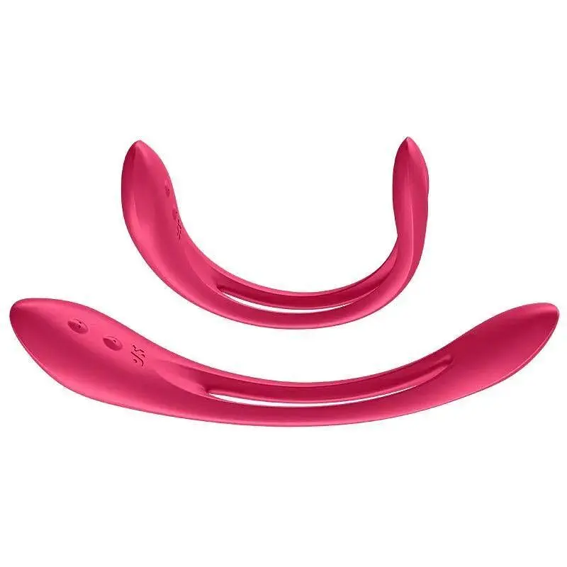 Универсальный гибкий вибратор для пар Satisfyer Elastic Joy Red - фото 4