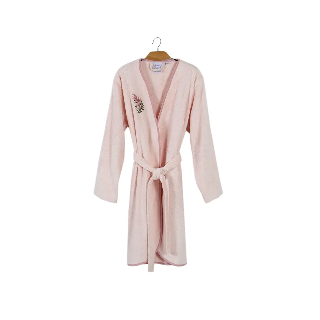 Халат махровий Irya - Rina pembe L/XL рожевий - фото 3