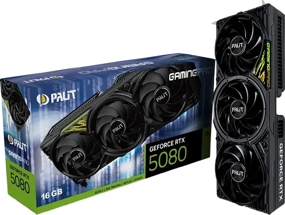 Відеокарта GeForce RTX 5080 16GB Palit GamingPro V1 (NE75080019T2-GB2031Y) - фото 4