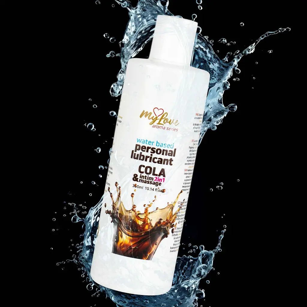Лубрикант та масажний гель MyLove Aroma Series Intim&Massage Cola 300 мл - фото 4