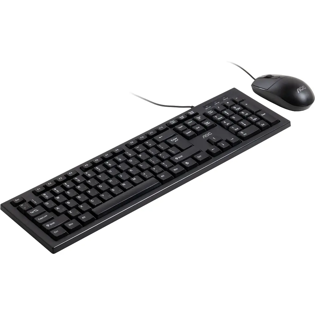 Комплект AOC KM160B USB UA Black (KM160B/97) - фото 3