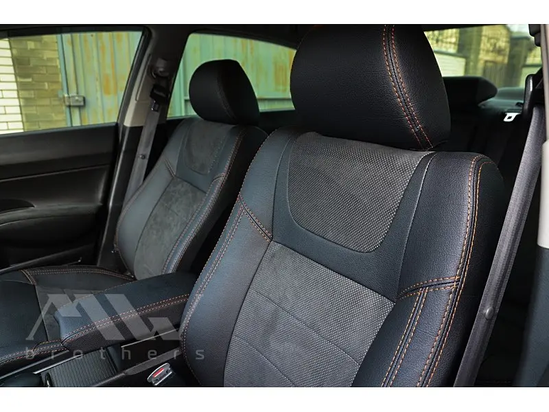 Авточохли модельні MW Brothers для Honda Civic SD c 2006 - фото 8