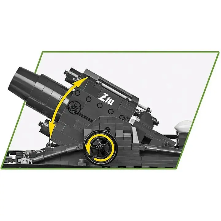 Конструктор Cobi Друга світова війна Самохідна мортира Карл, 1574 деталі (COBI-2560) - фото 8