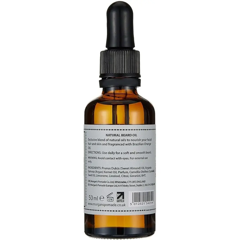 Олія для бороди Morgan's Beard Oil Brazilian Orange Fragrance 50 мл - фото 2