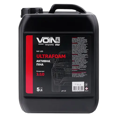 Активна піна VOIN UltraFoam 1:8-1:12 5л (pH12)
