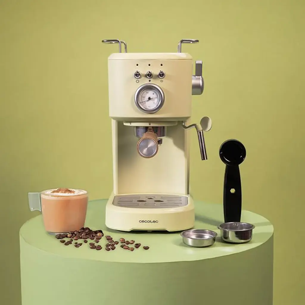 Кавоварка Cecotec Power Espresso 20 Retro Green (CCTC-01723) - фото 6