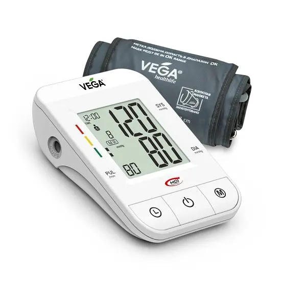 Тонометр Vega VA-340 автоматический на плечо Micro USB - фото 2