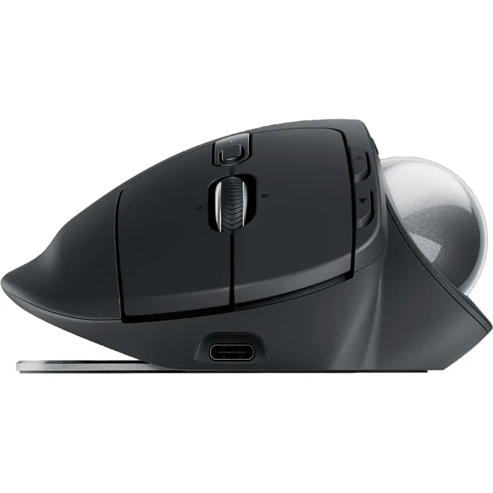Беспроводная мышь Logitech MX Ergo S Advanced Wireless Trackball Graphite (910-007260) - фото 6