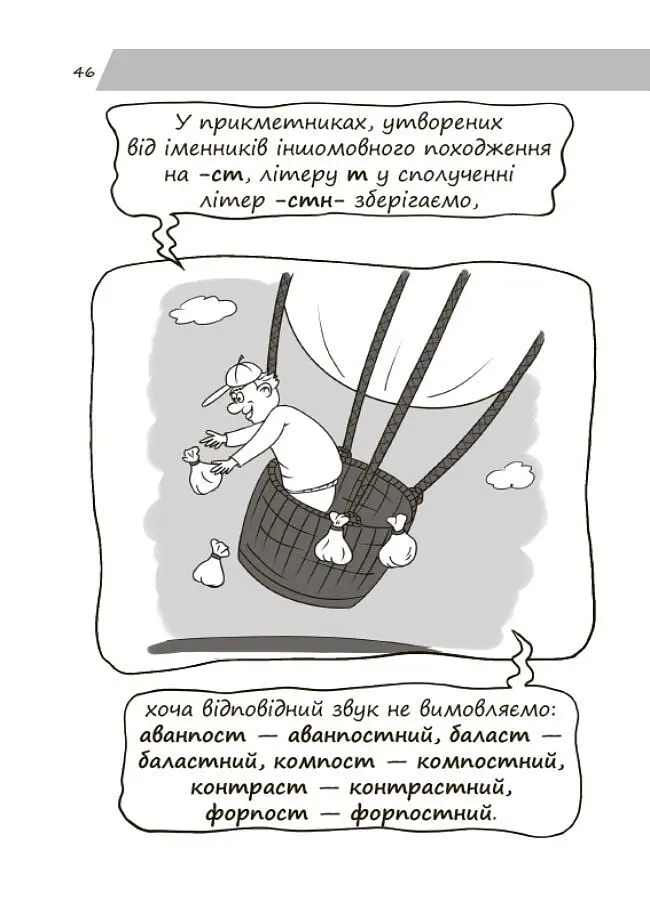 Новий український правопис в ілюстраціях. Правила - швидко та легко. - фото 7