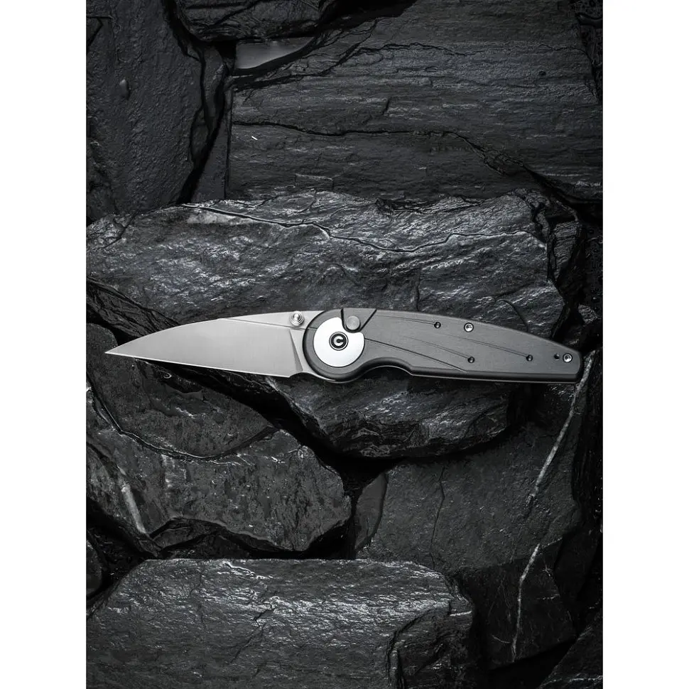 Ніж складаний туристичний Civivi Starflare, (8.4 см) Nitro-V / Aluminum сірий - фото 17