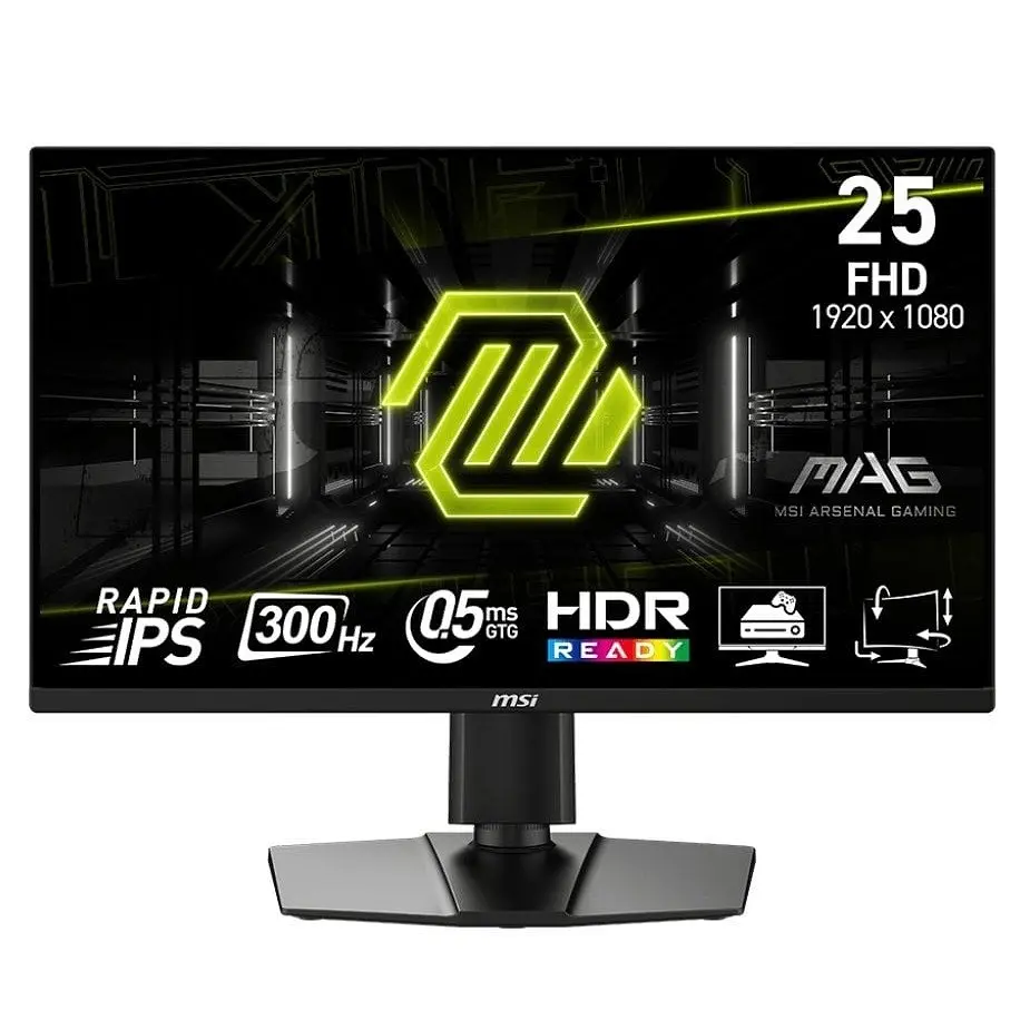 Монітор MSI 24.5" MAG 255PXF IPS Чорний 300Hz