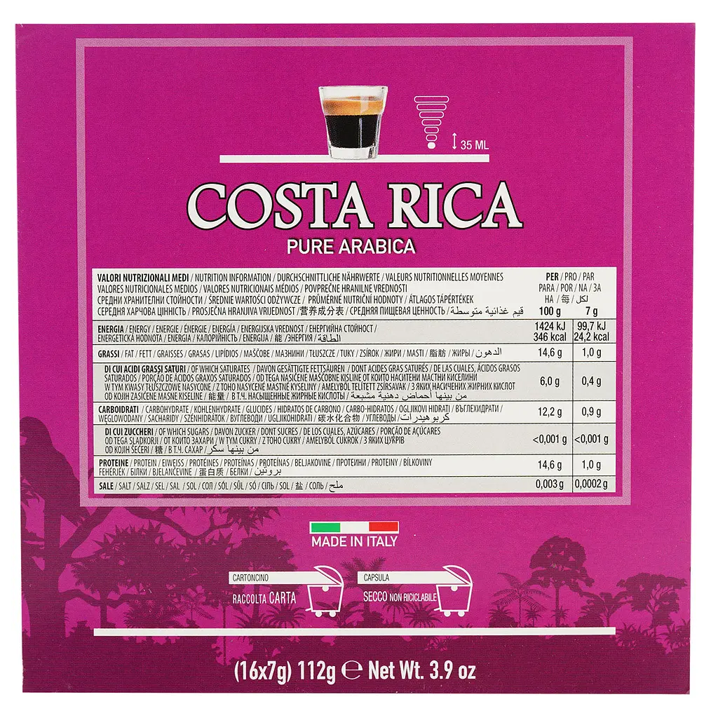 Уцінка. Кава в капсулах Carraro Dolce Gusto Costa Rica, 16 капсул  - фото 3
