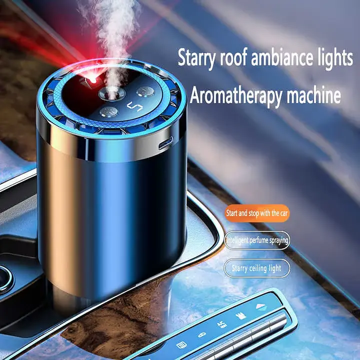 Розумний автомобільний очищувач повітря Starry Sky Summit / Аромадифузор від USB 5 режимів - фото 2
