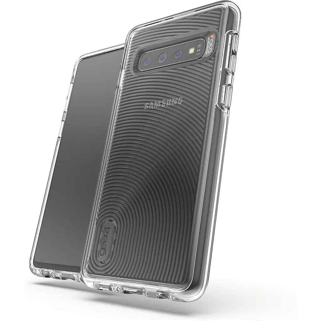 Противоударный прозрачный чехол GEAR4 Battersea D3O для Samsung Galaxy S10 (6.1") Clear - фото 5