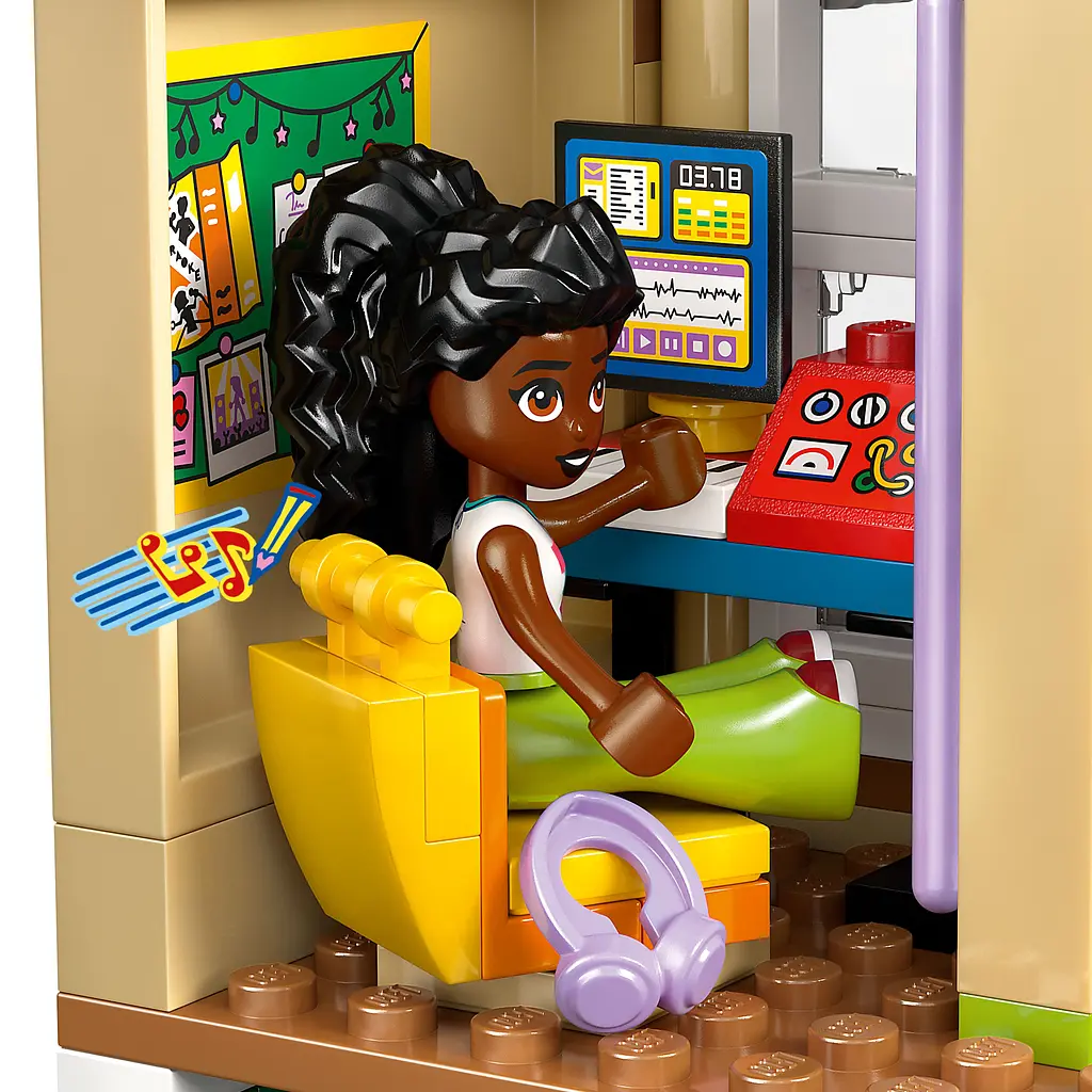 Конструктор LEGO Friends Музична крамниця і квартира 483 деталі (42653) - фото 12