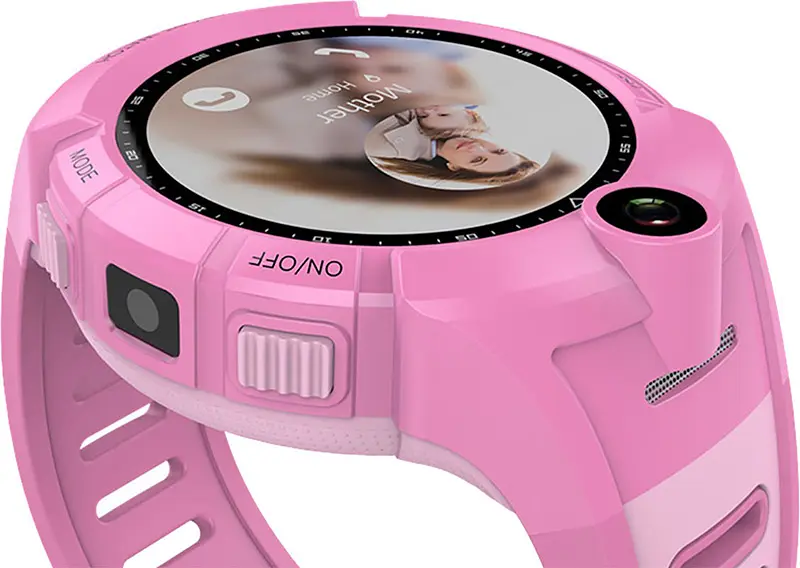 Смарт-годинник UWatch Q610 Kid smart watch Pink - фото 2
