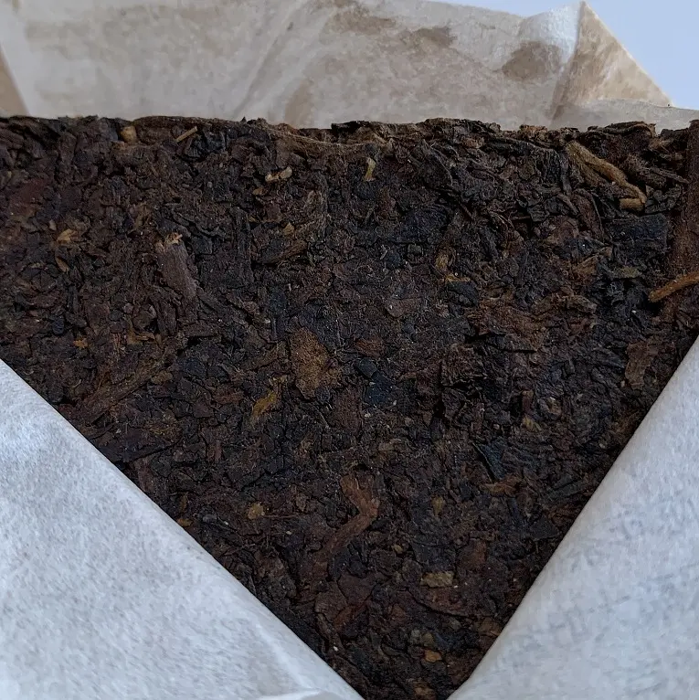 Шу Пуер 2017 року цеглина 250 г - фото 4