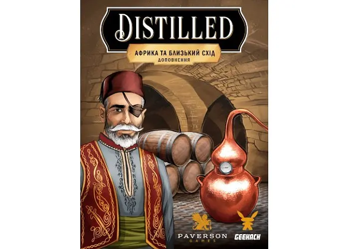 Настільна гра Geekach Games Distilled. Африка та Близький Схід (Distilled: Africa & Middle East) (укр.) (GKCH066AM) - фото 2