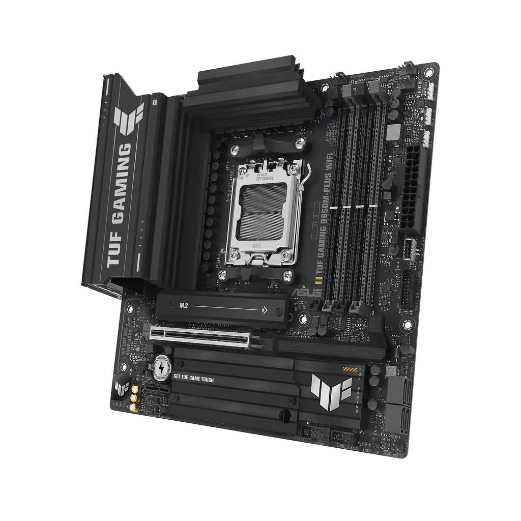 Материнская плата TUF GAMING B850M-PLUS WIFI sAM5 B850 4xDDR5 M.2 HDMI DP Wi-Fi BT mATX Asus teh0018939 - фото 5