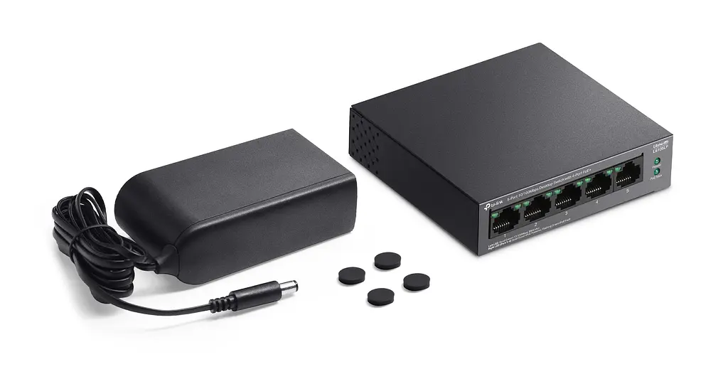 Коммутатор LS105LP 5xFE (4xPoE), 41 Вт TP-Link teh0018258 - фото 8