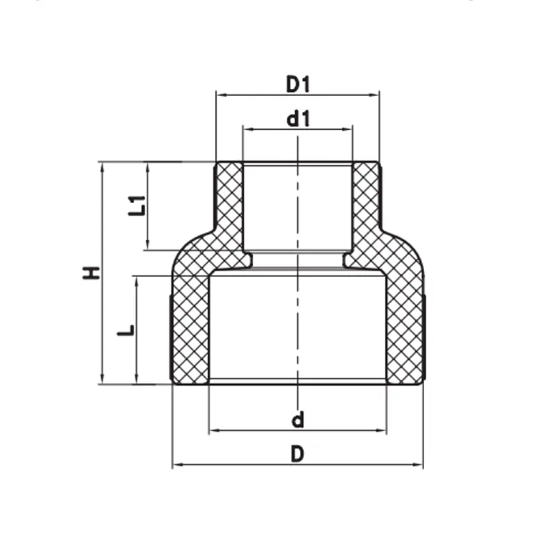 Муфта редукційна ВВ Koer 75x50 PPR K0209.Pro KP2574 - фото 3