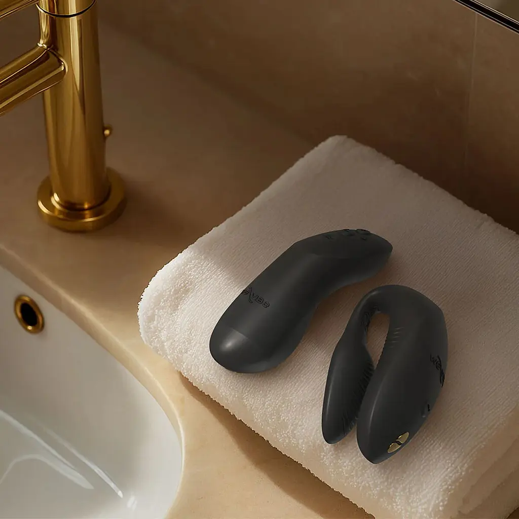 Смарт-вібратор для пар We-Vibe Chorus Pro Satin Black - фото 20
