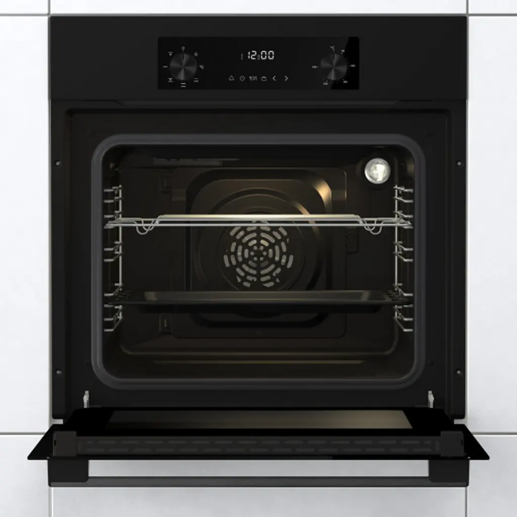 Духова шафа електрична Gorenje 61 л A дисплей конвекція чорний - фото 4