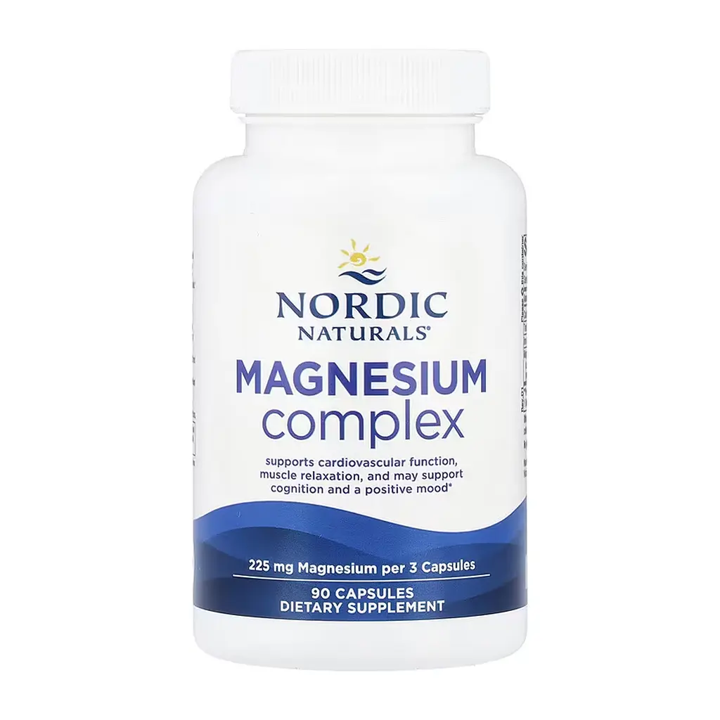 Магній Nordic Naturals - 90 капсул, для м’язів і нервової системи - фото 3