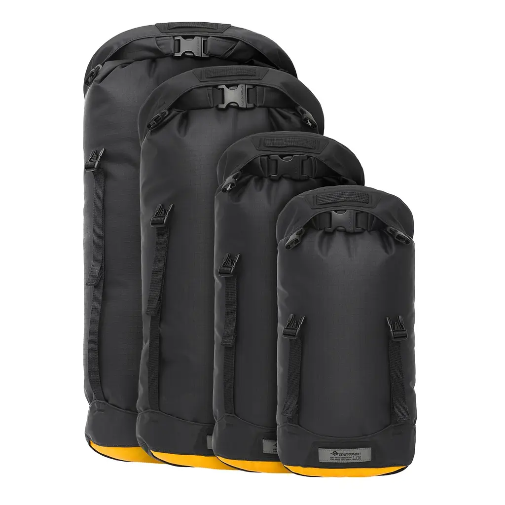 Компрессионный гермочехол Sea To Summit Evac Compression Dry Bag HD, 13 L Черный - фото 2