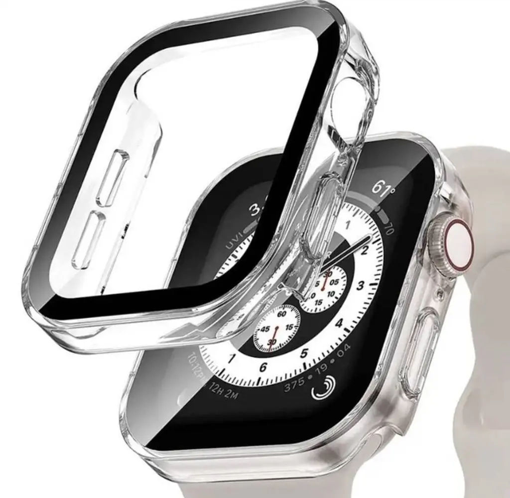 Захисний чохол зі склом Choice для Apple Watch 40 мм Прозорий - фото 2
