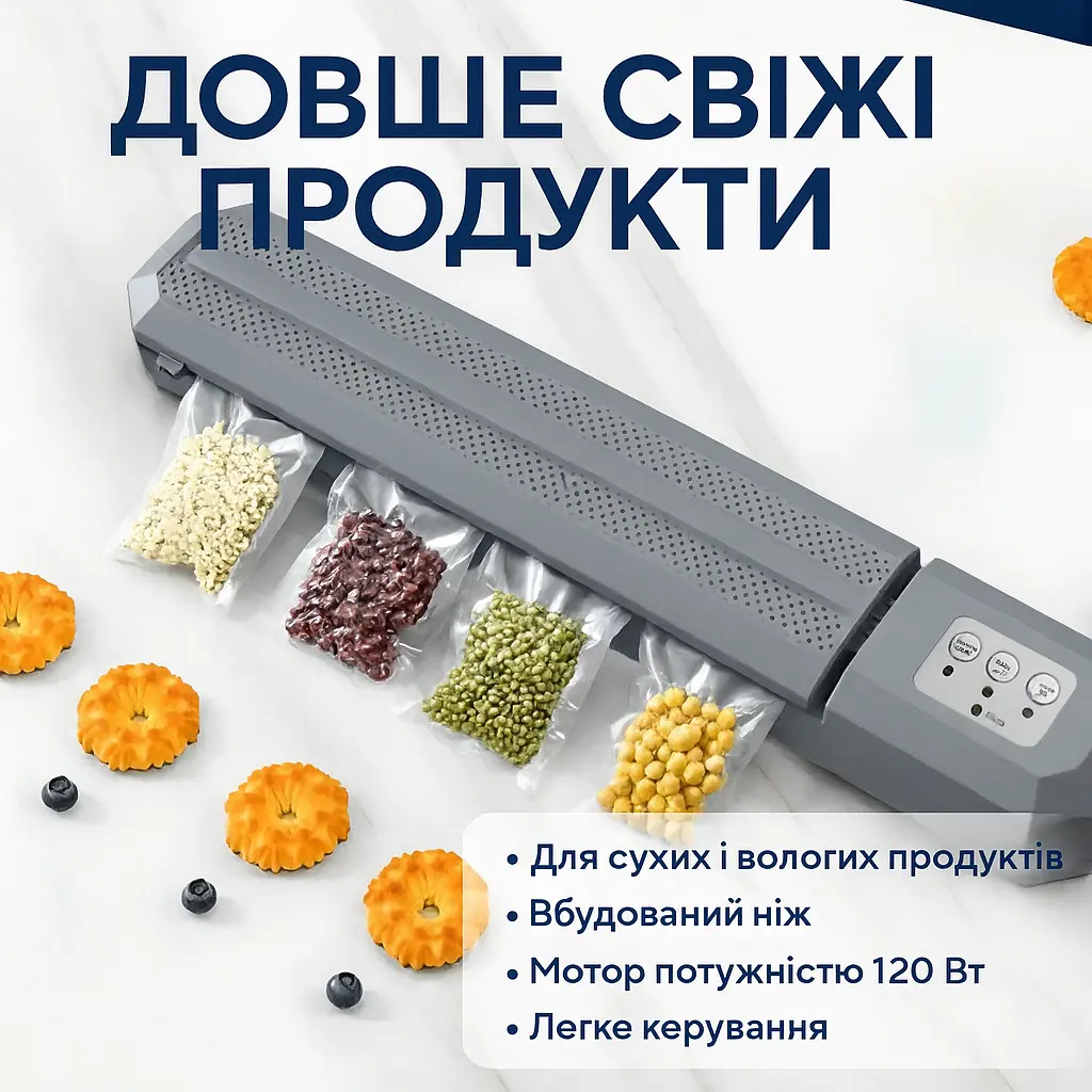 Вакуумний пакувальник AND Capper LY-952 120 Вт для продуктів - фото 2