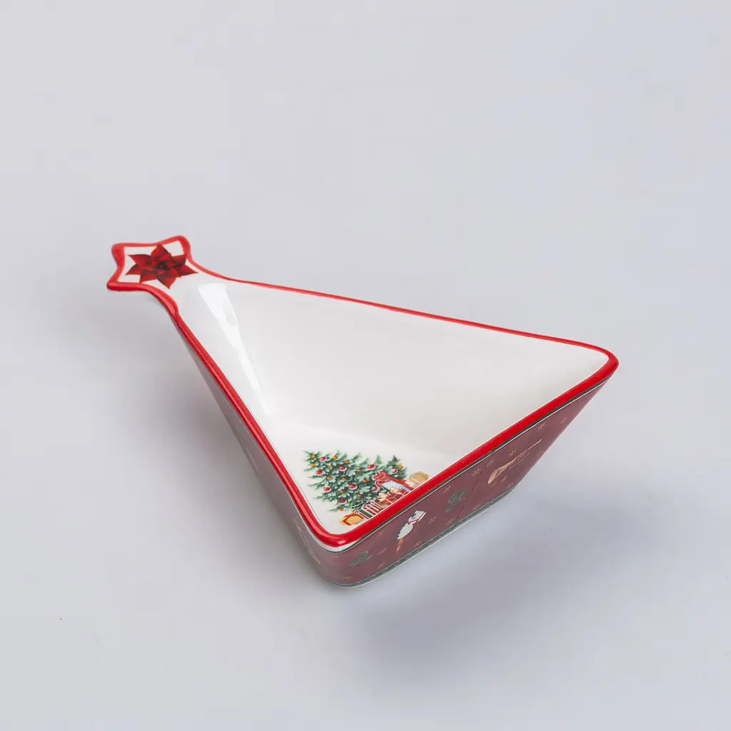 Салатниця Christmas фігурна 14,5х12 см Yiwu HP-SD-3 - фото 7