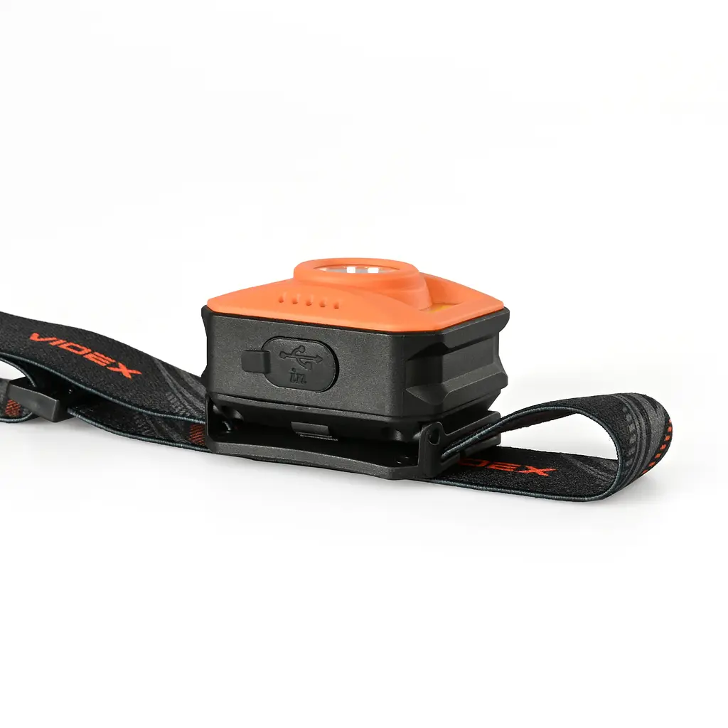 Налобний світлодіодний ліхтарик Videx VLF-H085-OR, 400Lm 5000K (27529-000) - фото 12