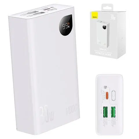 Внешний аккумулятор Baseus Adaman 2 Display Fast Charge 20000 30w PPAD050002 - фото 6