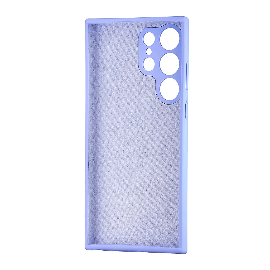 Чохол Silicone Case Samsung S23 Ultra (S918) Lilac Purple - фото 2