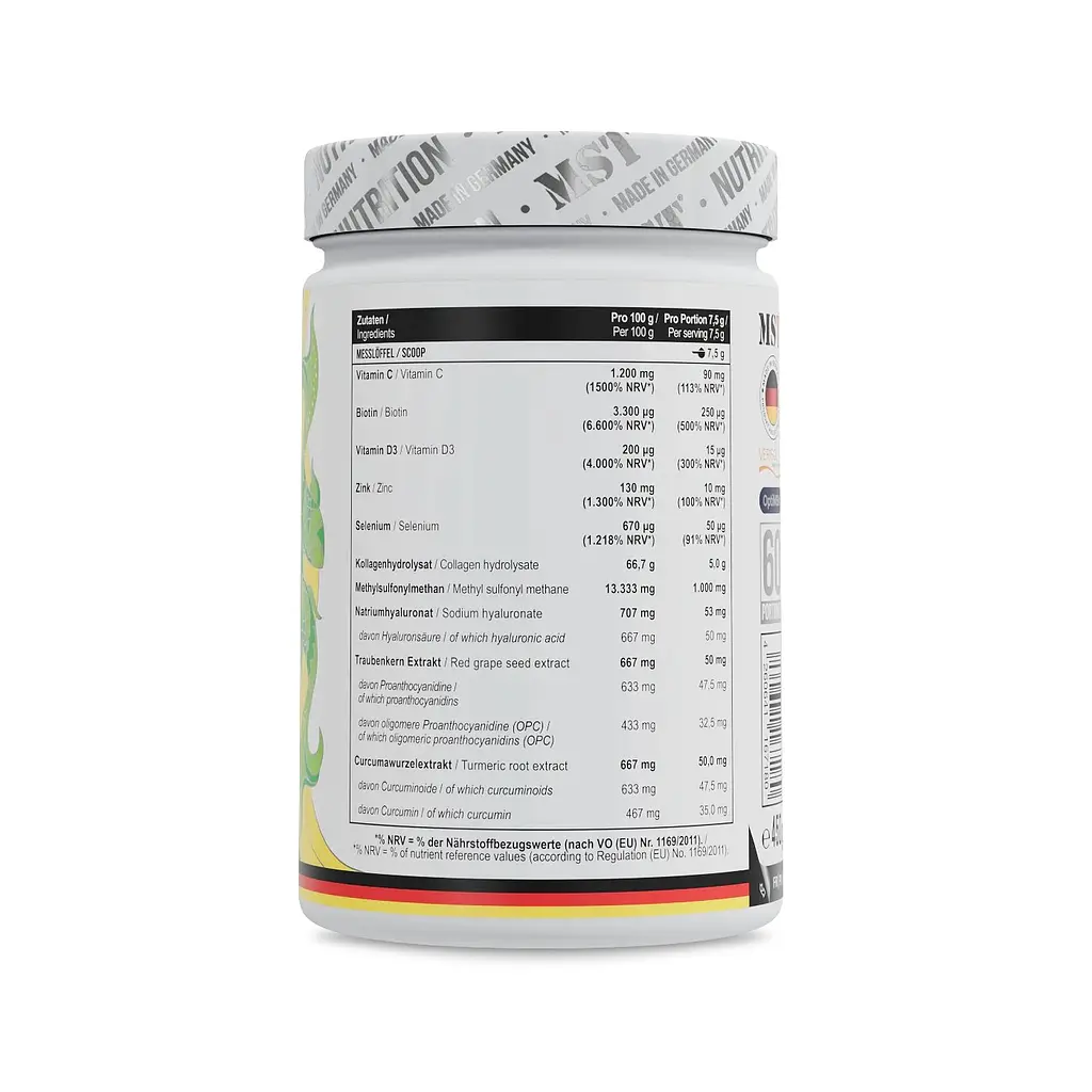 Морський колаген MST Nutrition Fish Collagen Beauty, 450 грам - Зелене яблуко - фото 2