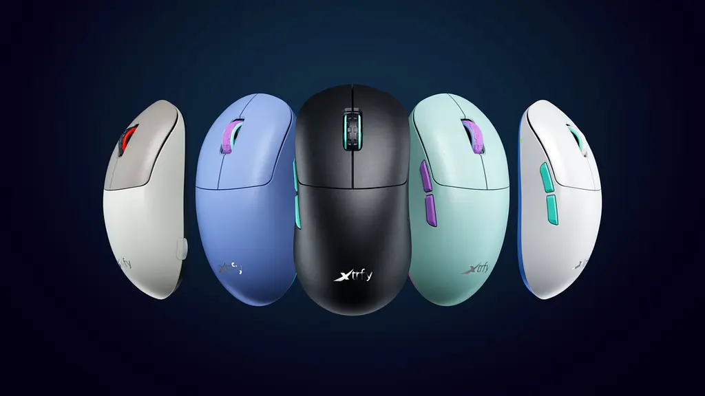 Компьютерная мышь Cherry Xtrfy M8 WL/USB-A RGB черный teh0014015 - фото 3