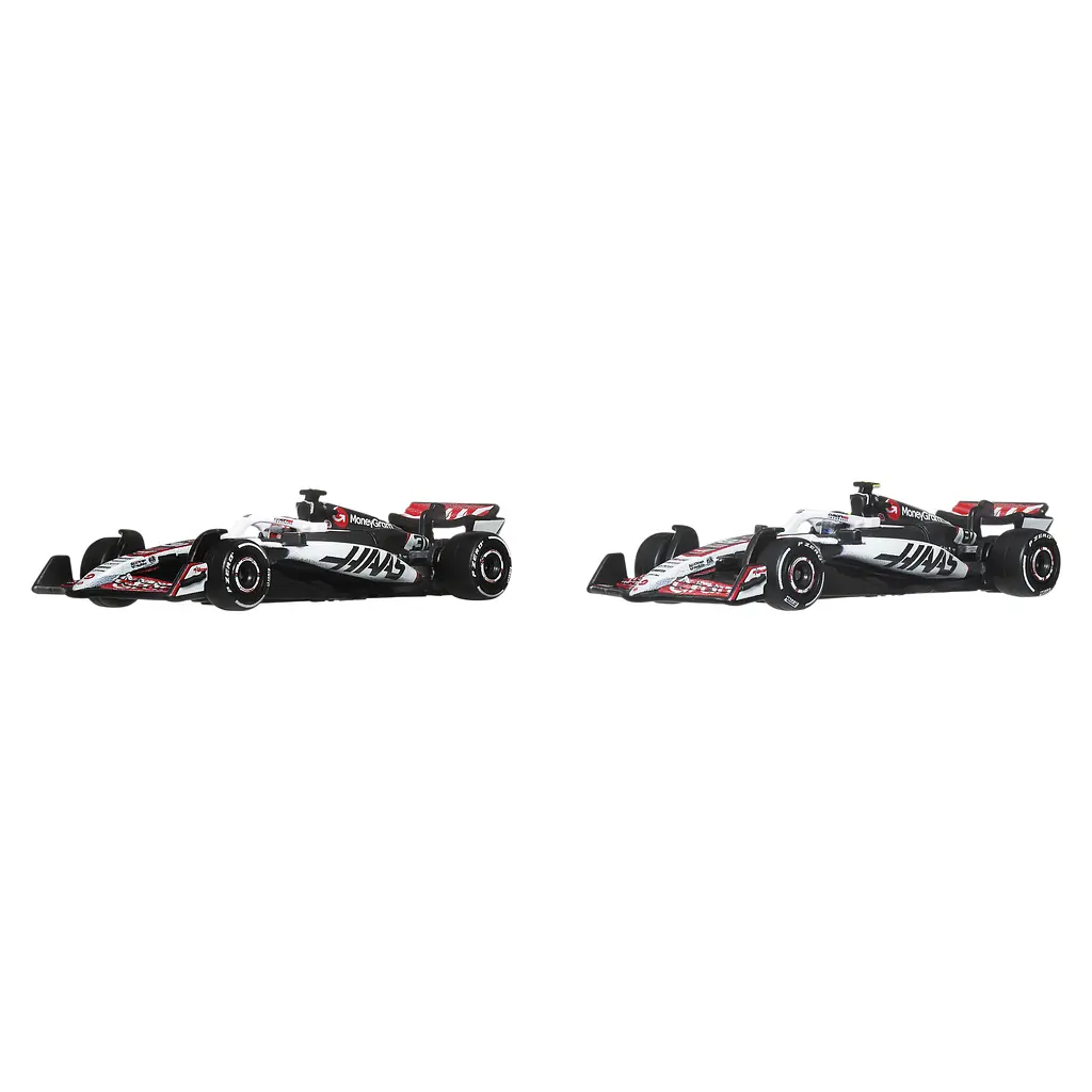 Набір колекційних машинок Hot Wheels Formula 1 Haas Esteban Ocon та Oliver Bearman 1:64, 2 шт. (JMM97) - фото 2
