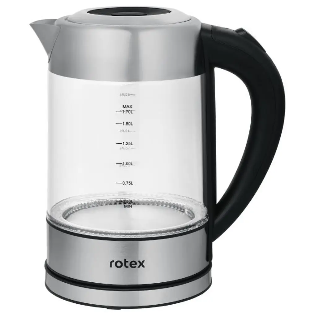 Чайник Rotex RKT87-SGS скло підсвітка - фото 2