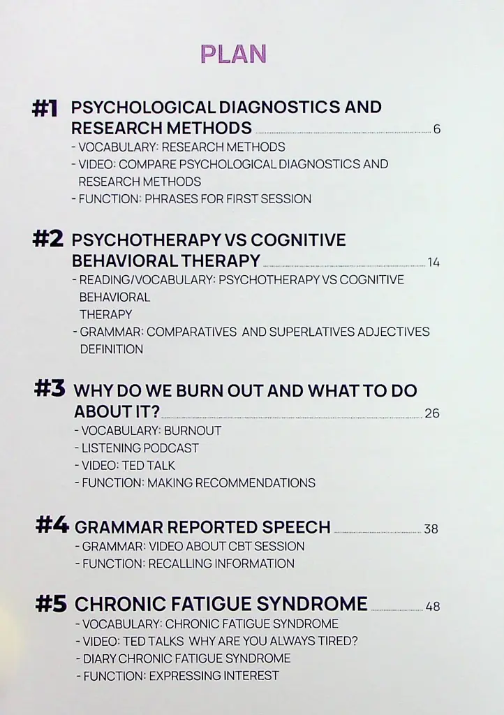 English for psychologist - фото 3