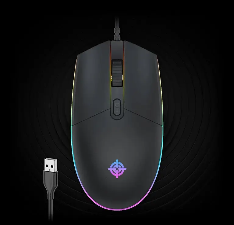 USB миша GamePro GM152 Black (GM152) UA - фото 6