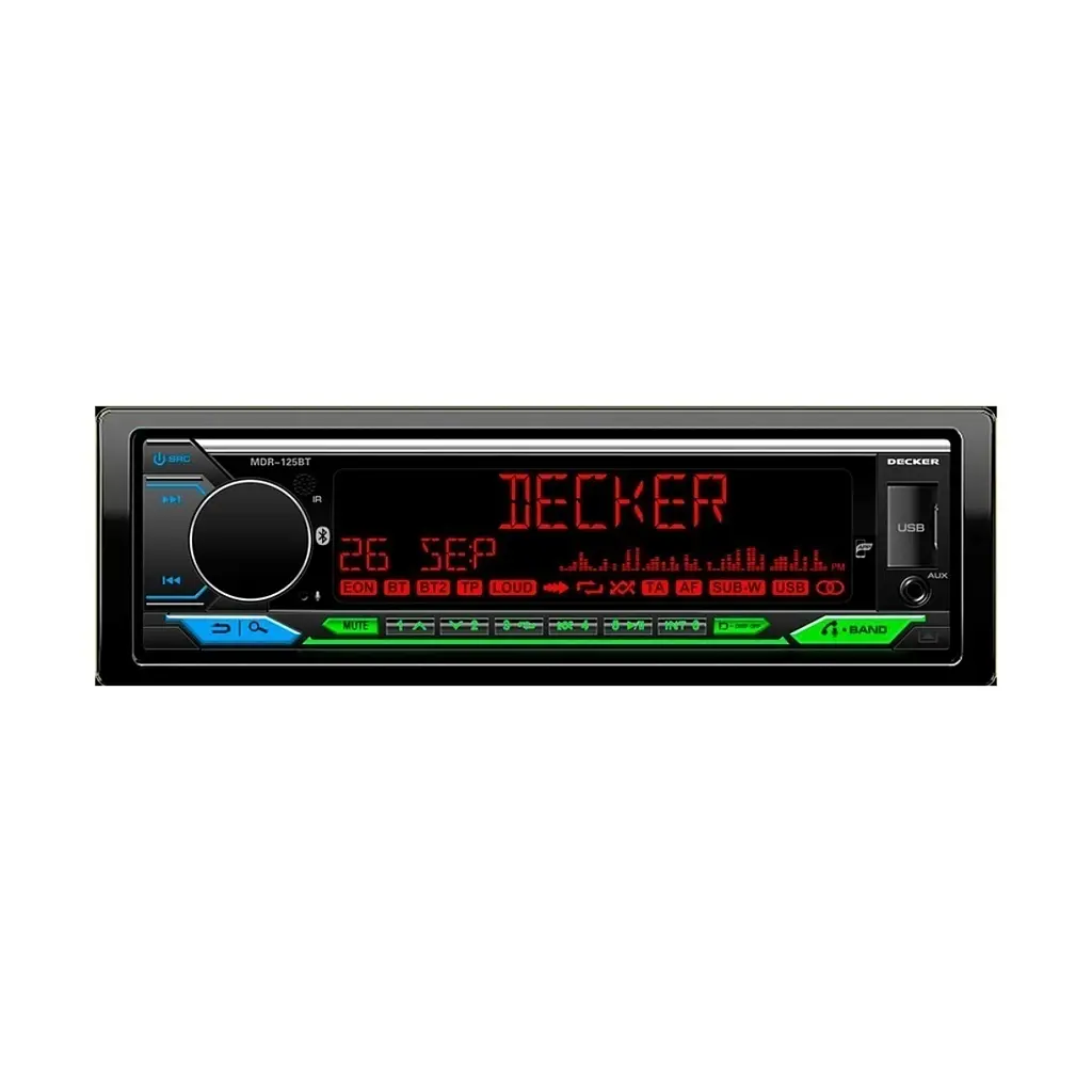 MP3 програвач Decker MDR-125 BT Decker (НФ-00001386)