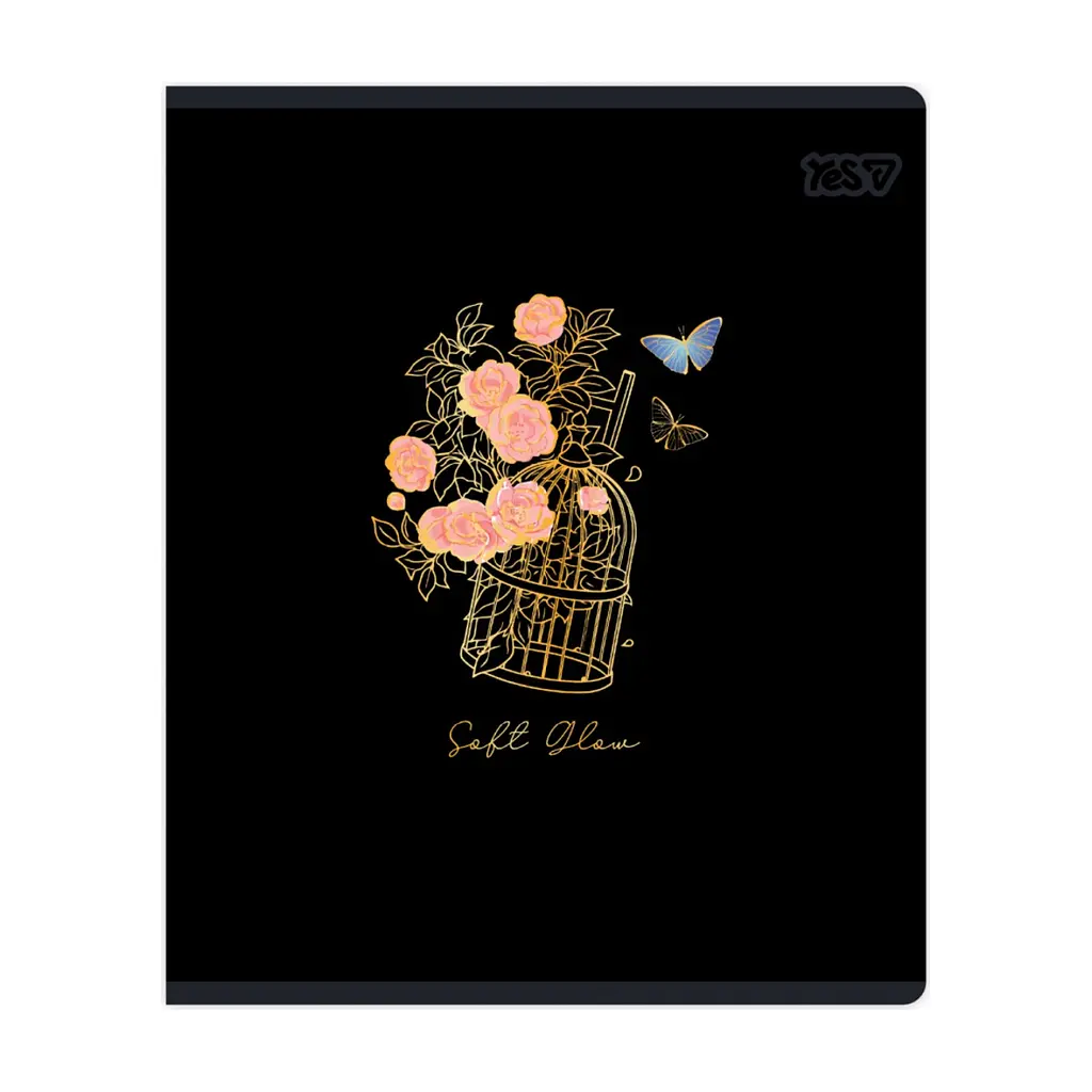 Зошит Yes Soft glow А5 48 аркушів клітинка (768569), в асортименті - фото 4