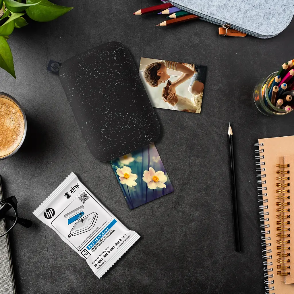 Фотопапір HP Sprocket Zink 2"x3" Глянцевий, самоклеючий, 50 листів - фото 3