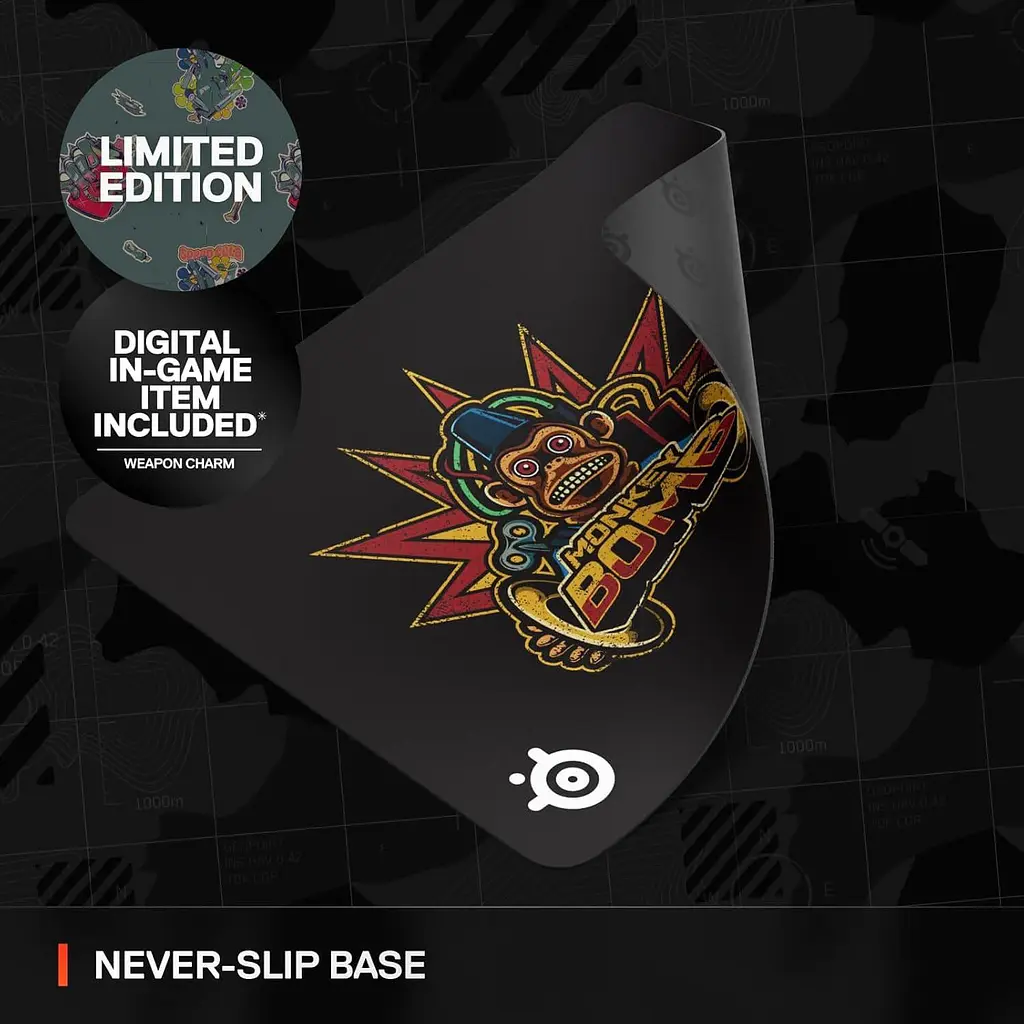 Игровая поверхность SteelSeries Qck L Call of Duty Zombies Edition (450x400x2mm) (63449) - фото 2