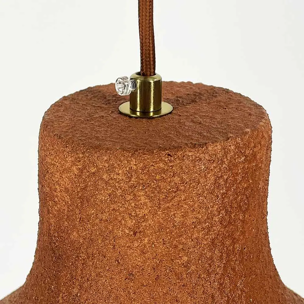 Підвісний світильник із плафоном в кольорі Coffee | Арт. MJ 187/1 CF | Line F - фото 3